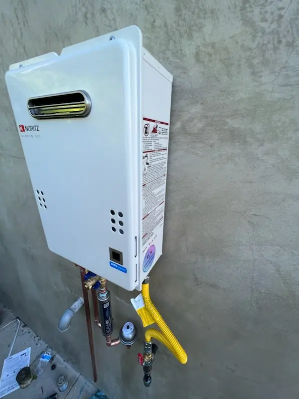Tankless water heater installation for Norwalk homes