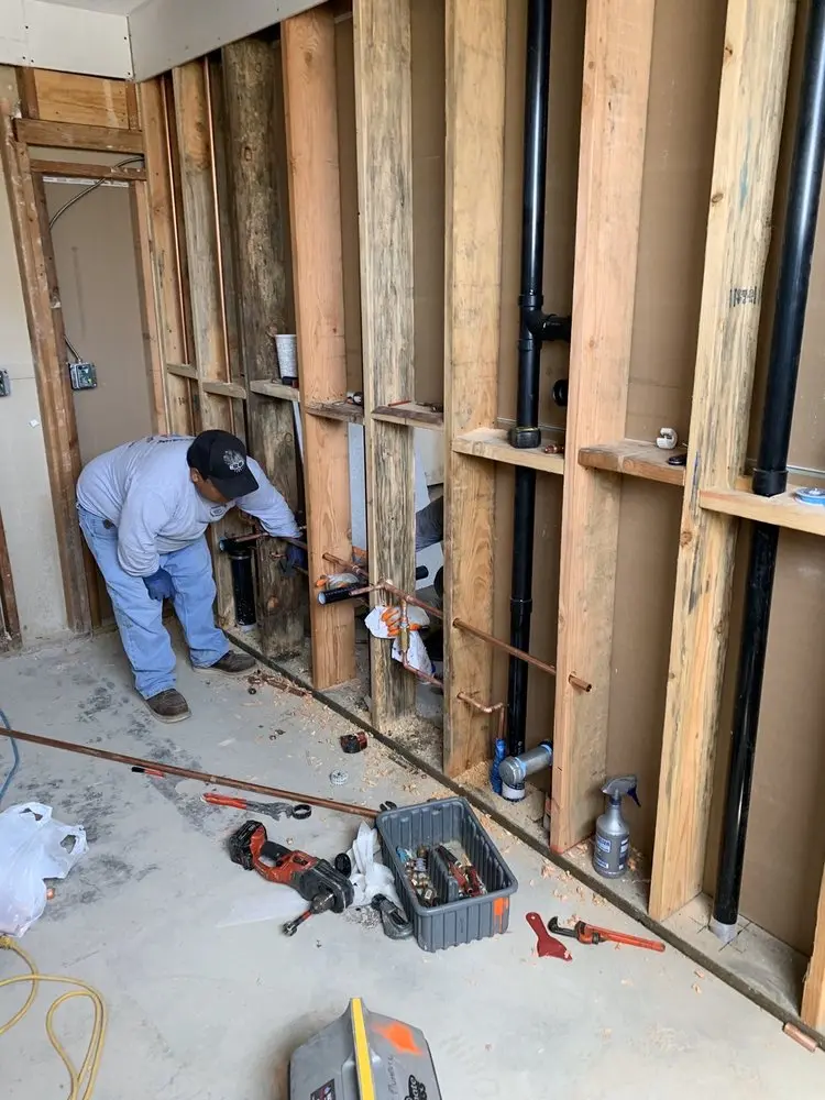 Commercial rough-in plumbing for Commercial Plumbing in Norwalk